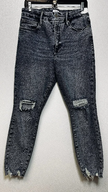 women's cropped denim jeansDenim Jeans Skinny Good American, Size 14