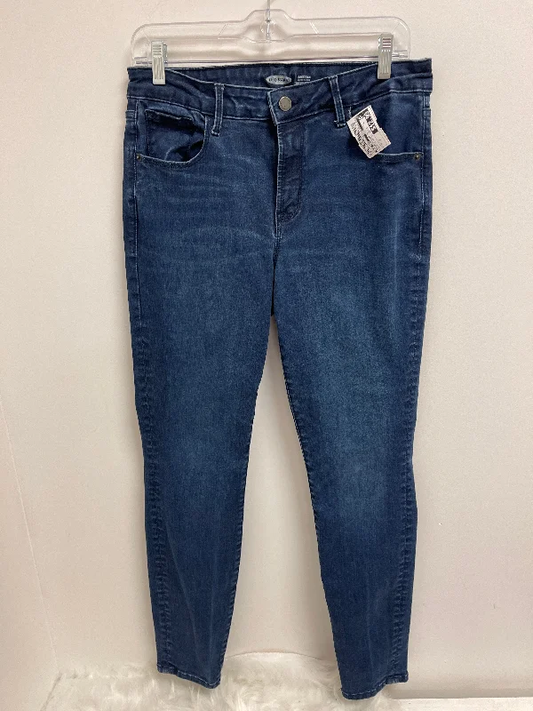 women's blue denim jeansBlue Denim Jeans Skinny Old Navy, Size 12