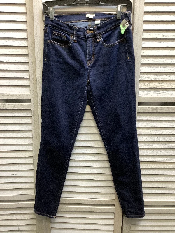 women's denim jeans for casual wearBlue Denim Jeans Skinny J. Crew, Size 2