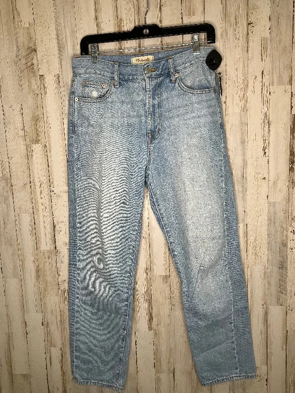 women's denim jeans for partiesBlue Denim Jeans Straight Madewell, Size 28