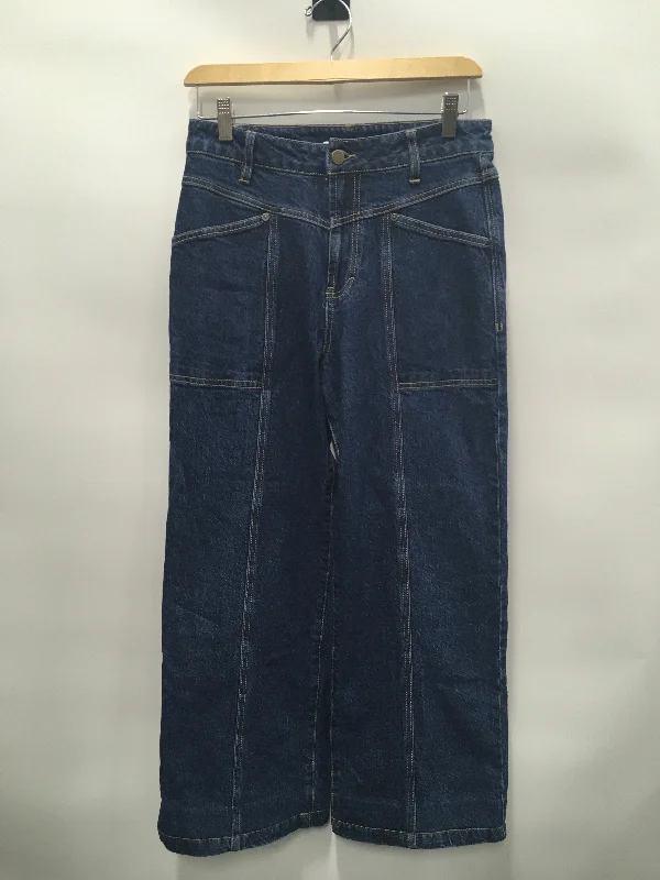 women's acid-washed denim jeansBlue Denim Jeans Flared Habitual, Size 2