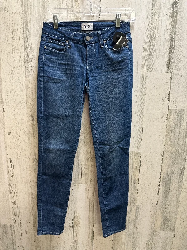 women's denim jeans for a night at the clubBlue Denim Jeans Skinny Paige, Size 2