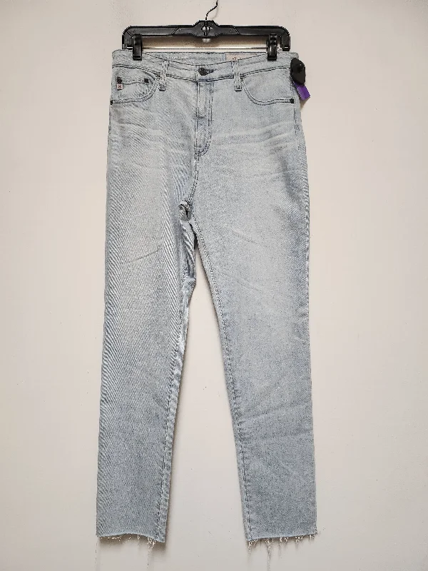 women's cropped denim jeansBlue Denim Jeans Skinny Adriano Goldschmied, Size 8