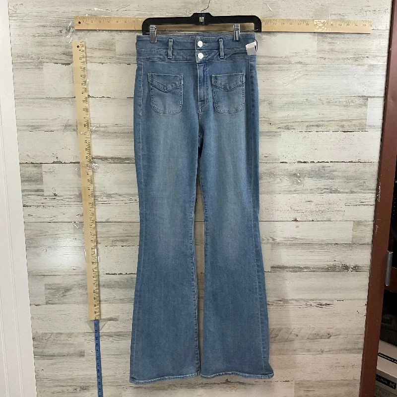 women's denim jeans for petite womenBlue Denim Jeans Flared Veronica Beard, Size 4