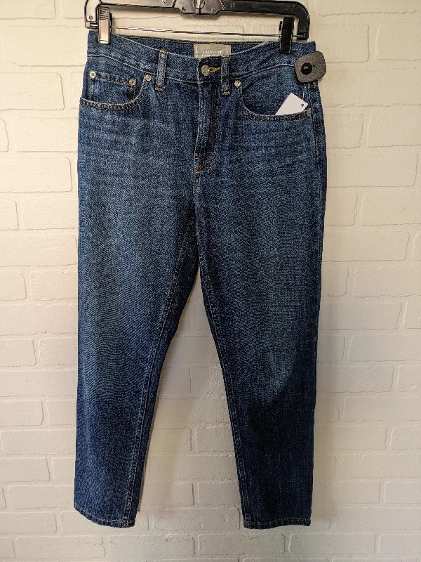 women's denim jeans for smart casualBlue Denim Jeans Straight Everlane, Size 2