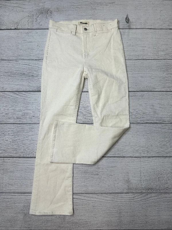 women's denim jeans for curvy womenCream Jeans Straight Madewell, Size 2