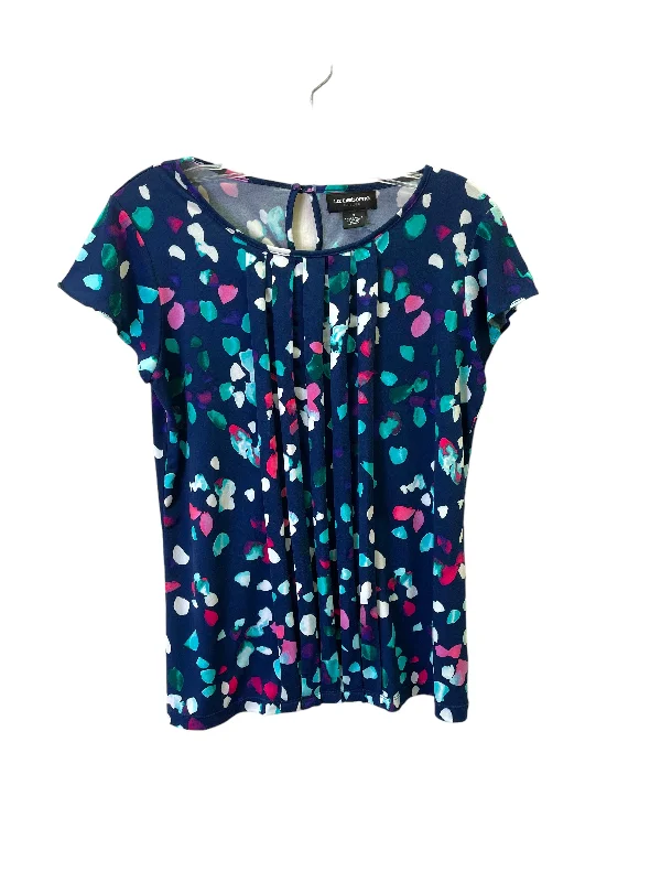 women's tops for those who prefer classic over trendy stylesBlue Top Short Sleeve By Liz Claiborne, Size: S