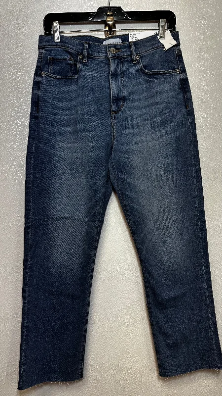 women's stretch denim jeansDenim Jeans Cropped Loft, Size 6