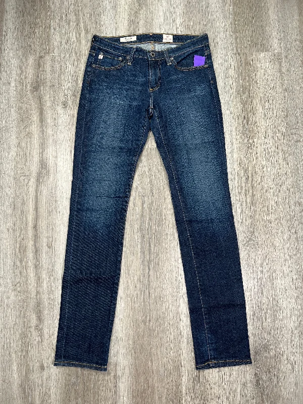 women's bootcut denim jeansBlue Denim Jeans Straight Adriano Goldschmied, Size 4