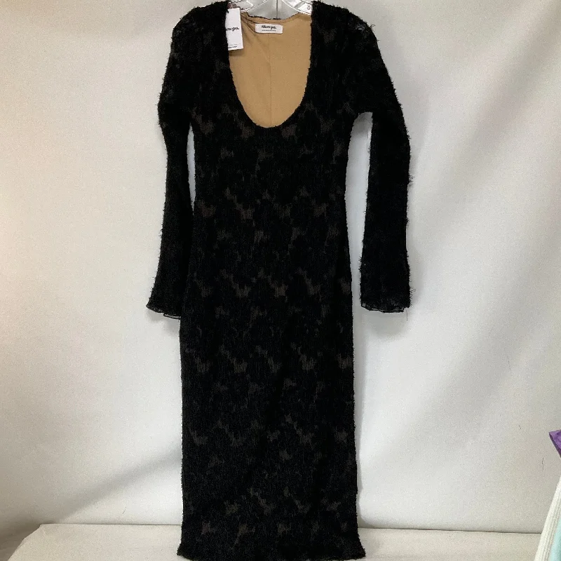 women's club dressesDress Casual Maxi By Cmc In Black, Size: 6