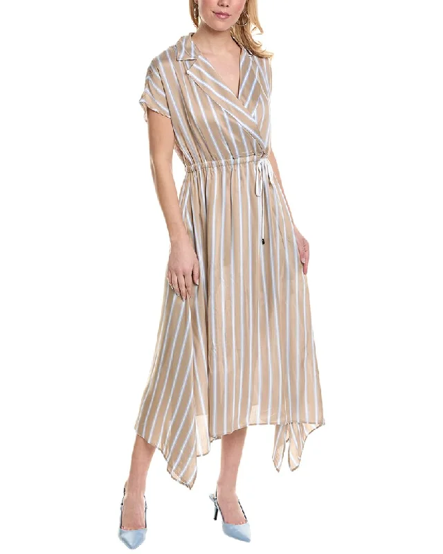 Bohemian DressPeserico Silk-Blend Maxi Dress