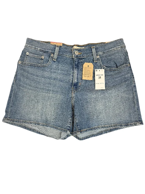 women's affordable shortsShorts By Levis In Blue Denim, Size: 12