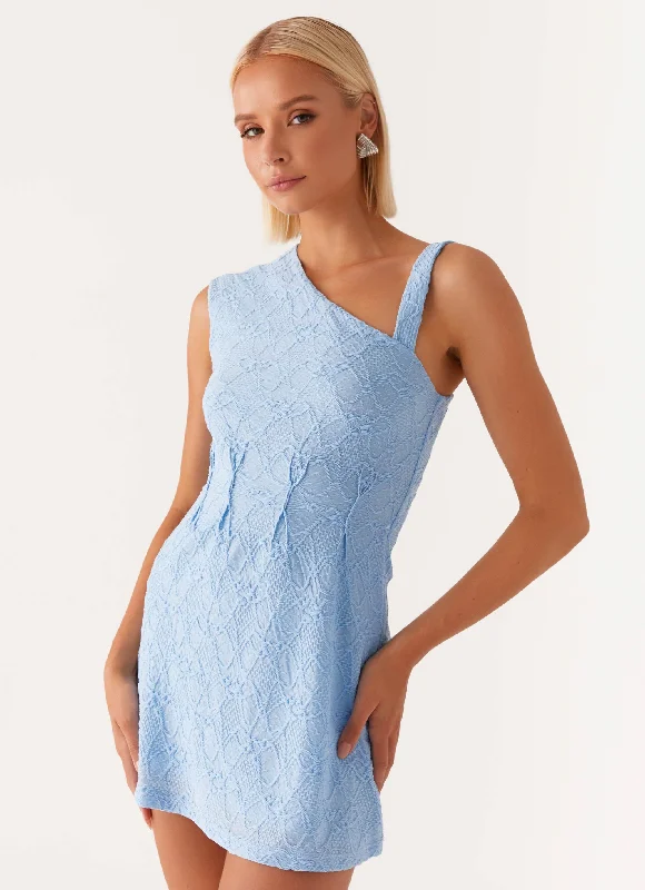 Wedding DressPoppy Mini Dress - Baby Blue