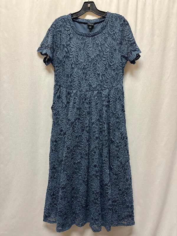 women's handmade dressesDress Casual Maxi By Torrid In Blue, Size: 0