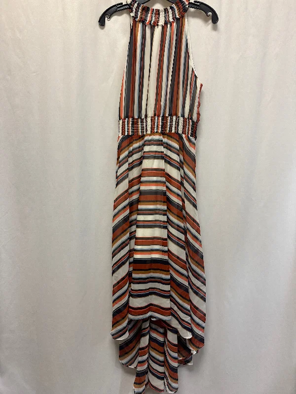 Tiered DressDress Casual Maxi By Cato In Brown, Size: M