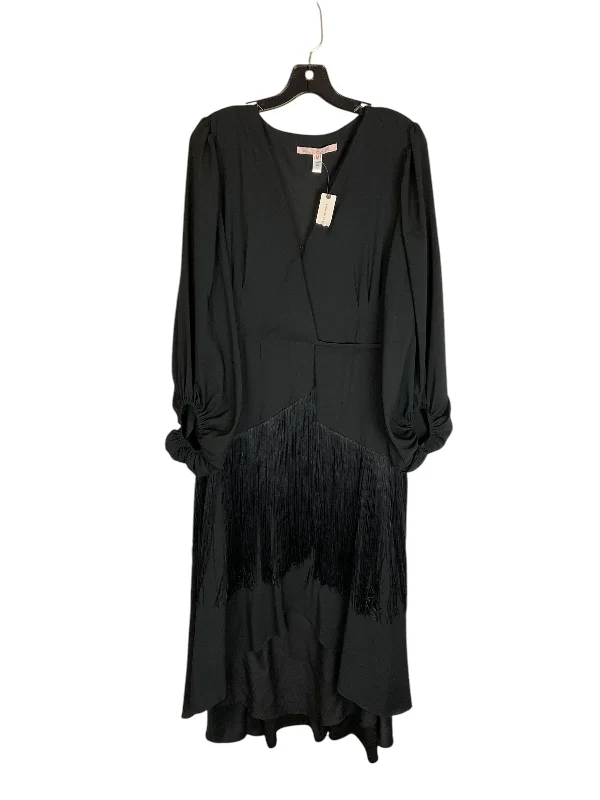 Laced-Up DressDress Casual Maxi By Hutch In Black, Size: M