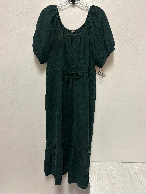 women's hourglass figure dressesDress Casual Maxi By Old Navy In Green, Size: L