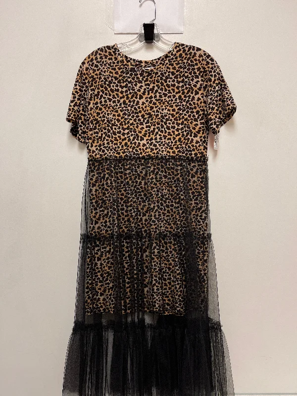 women's wrap dressesDress Casual Maxi By Hayden La In Animal Print, Size: S