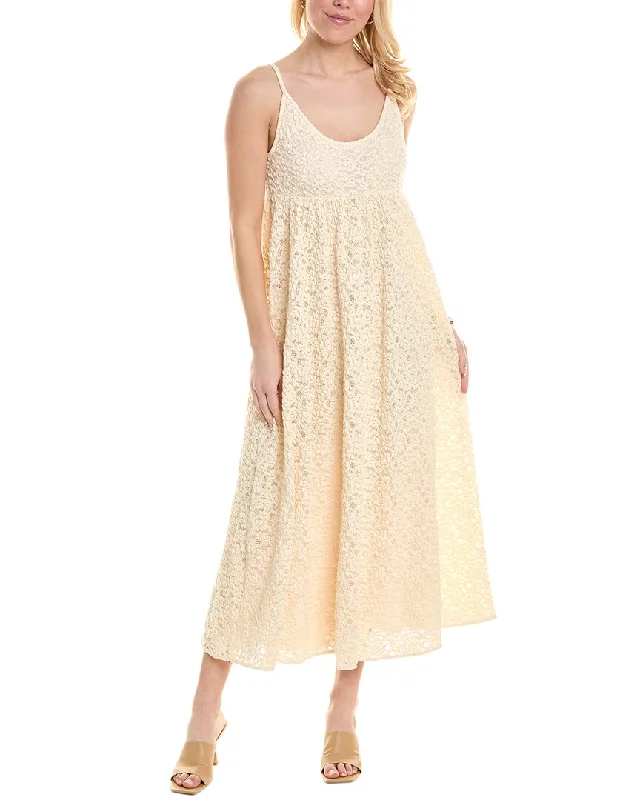 Cut-Out DressRebecca Taylor Lace Tank Maxi Dress