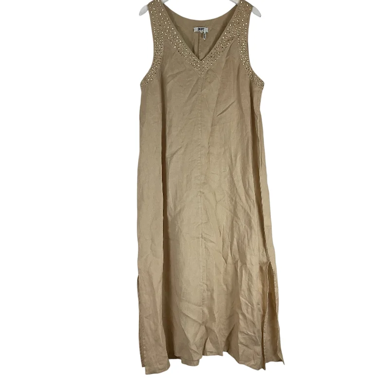 women's empire-line dressesDress Casual Maxi By Dkny In Brown, Size: Xl