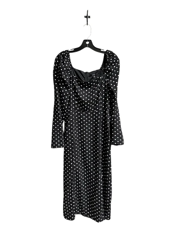 Striped DressDress Casual Maxi By Lulus In Polkadot Pattern, Size: M