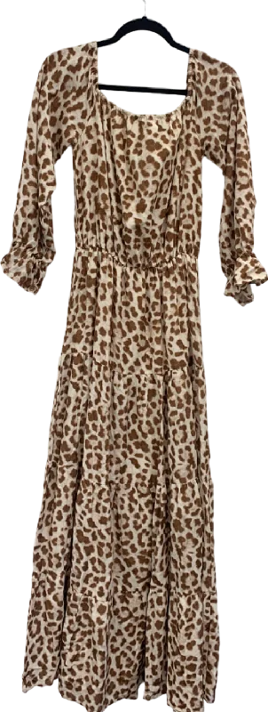 Mermaid DressMinni Leopard Print Maxi Dress S