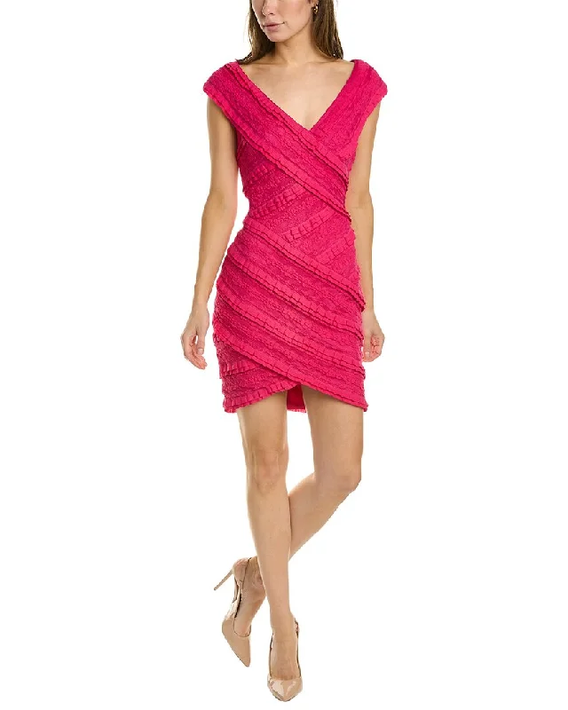 women's bodycon dressesSHO by Tadashi Shoji Jacquard Mesh Mini Dress