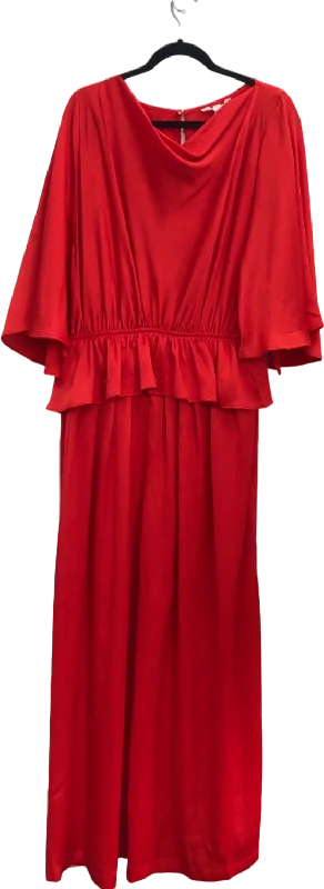 Metallic DressH&M Red Maxi Dress UK 14