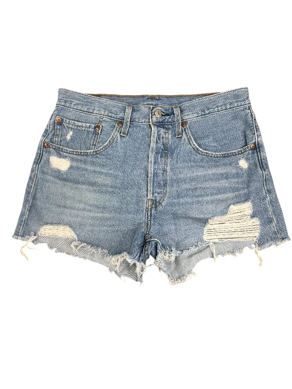 women's handmade shortsShorts By Levis In Blue Denim, Size: 10