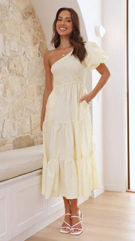 Chiffon DressFrankie Maxi Dress - Yellow