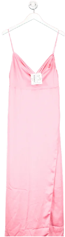 Designer DressFame And Partners Pink The Rosabel Maxi Dress UK 16