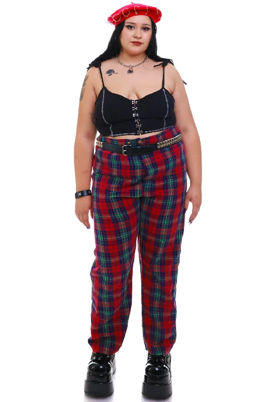 women's checkered pantsSOLD!