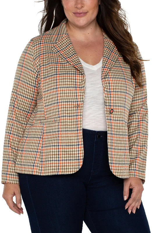 women's low-rise pantsFITTED BLAZER