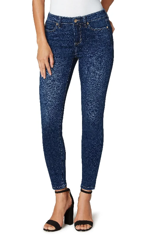 women's polyester pantsPETITE ABBY ANKLE SKINNY HIGH PERFORMANCE DENIM