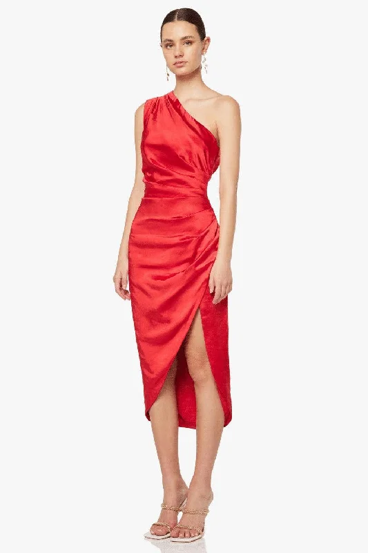 women's satin dressesElliatt Cassini Dress - Red