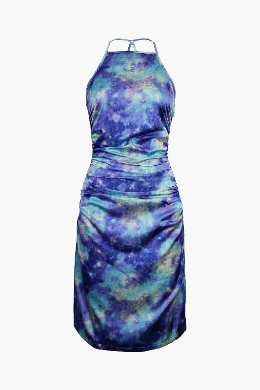 women's easy-to-wear dressesDeep In Outer Space Printed Dress