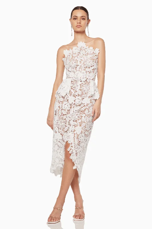 Crepe DressElliatt Times Dress - Ivory