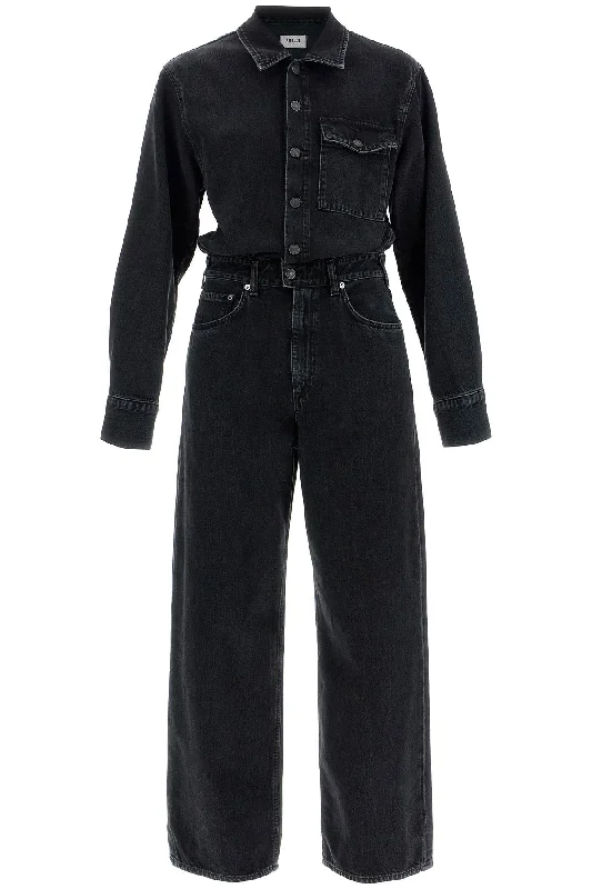 women's fitted jumpsuitsAe Women's blue Tane Jumpsuit