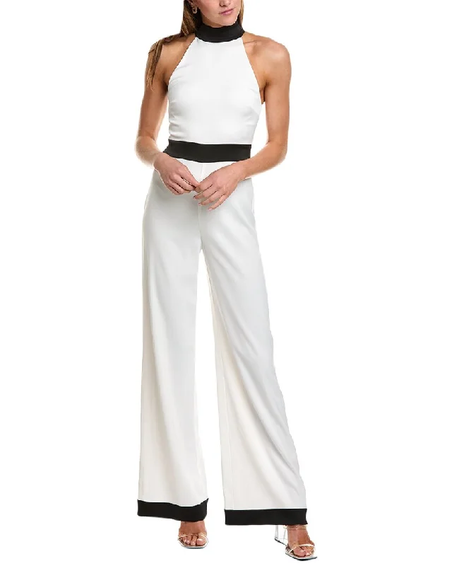 women's jumpsuits for affordable luxuryalice + olivia Cataline High Neck Wide Leg Jumpsuit