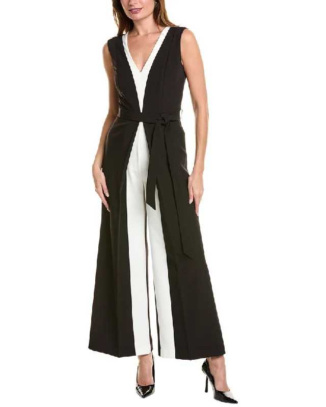 women's jumpsuits with spaghetti strapsElie Tahari The Ellis Jumpsuit