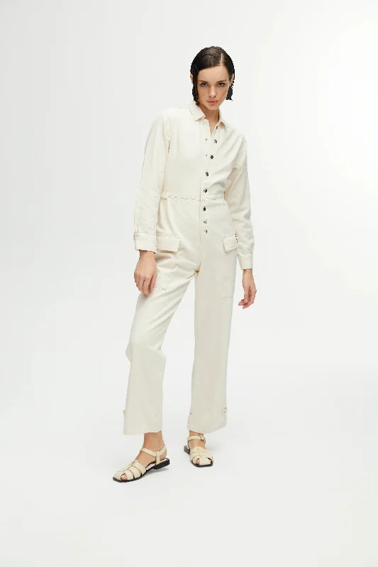 women's elegant jumpsuitsGabardine Jumpsuit