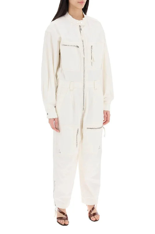 women's jumpsuits for dancingIsabel Marant Etoile Cotton Workwear Jumpsuit