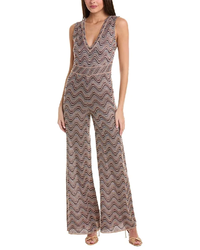 women's jumpsuits with floral printsM Missoni Jumpsuit