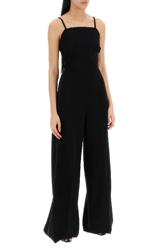 women's jumpsuits for short womenMax Mara "elvy Wide-Leg Jumpsuit