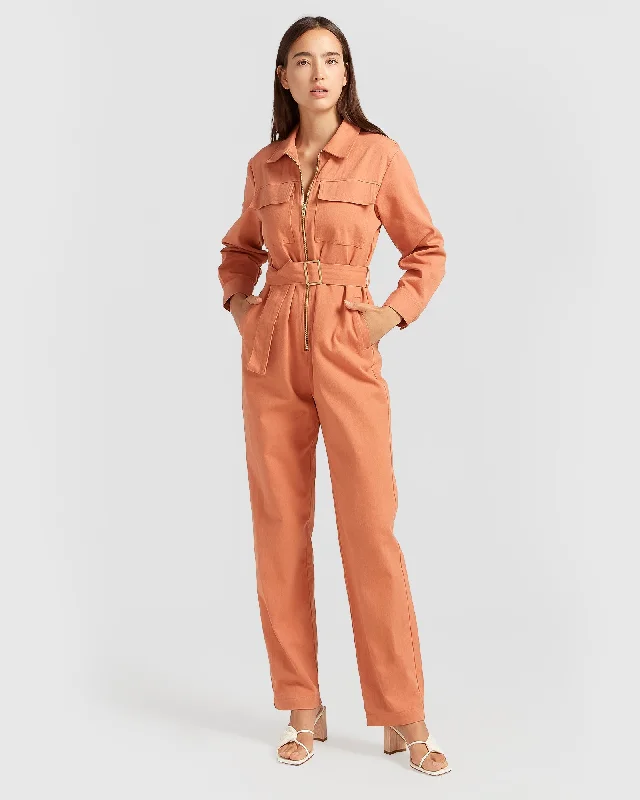 women's fitted jumpsuitsMontana Utility Jumpsuit