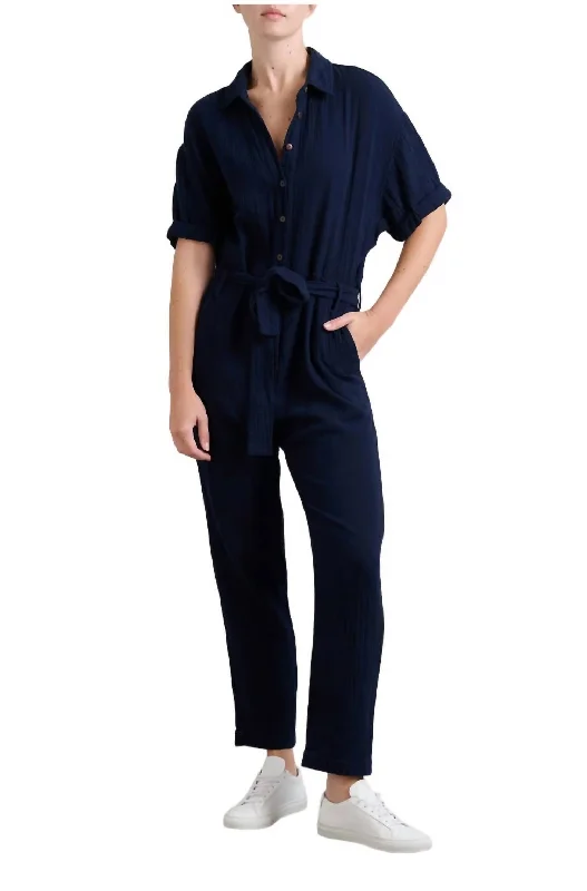 women's jumpsuits for short womenOakes Jumpsuit In North Star