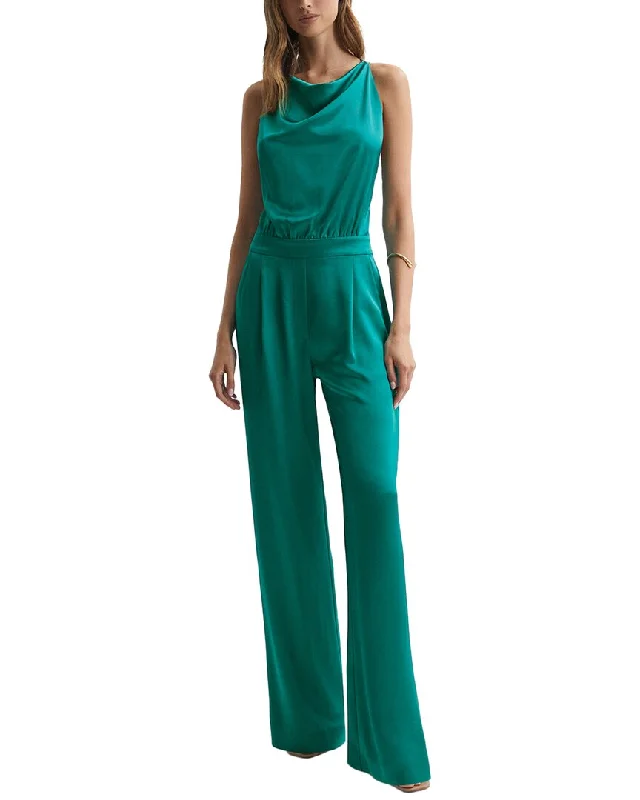 women's jumpsuits for pear-shaped bodiesReiss Malia Jumpsuit