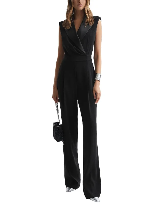 women's jumpsuits with bell sleevesReiss Saskia Jumpsuit