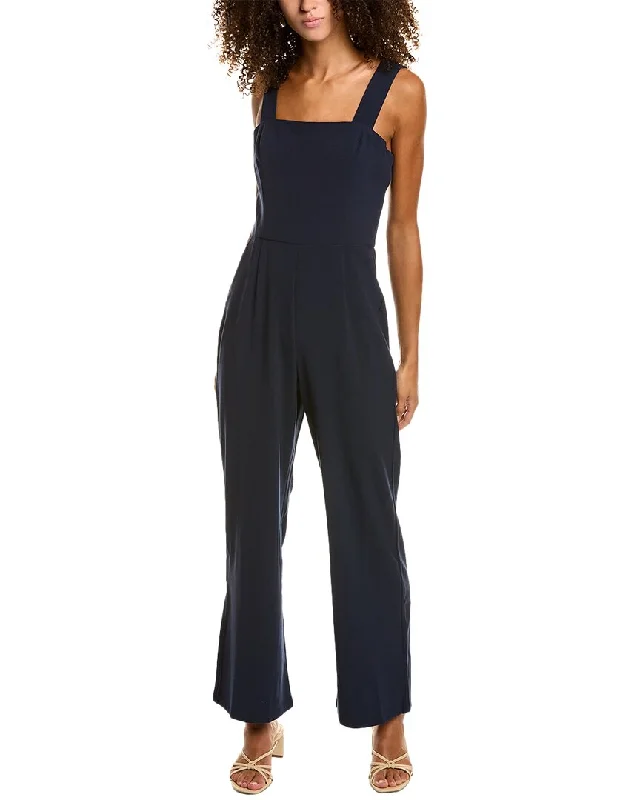 women's jumpsuits for statement fashionSocialite Square Neck Wide Leg Jumpsuit