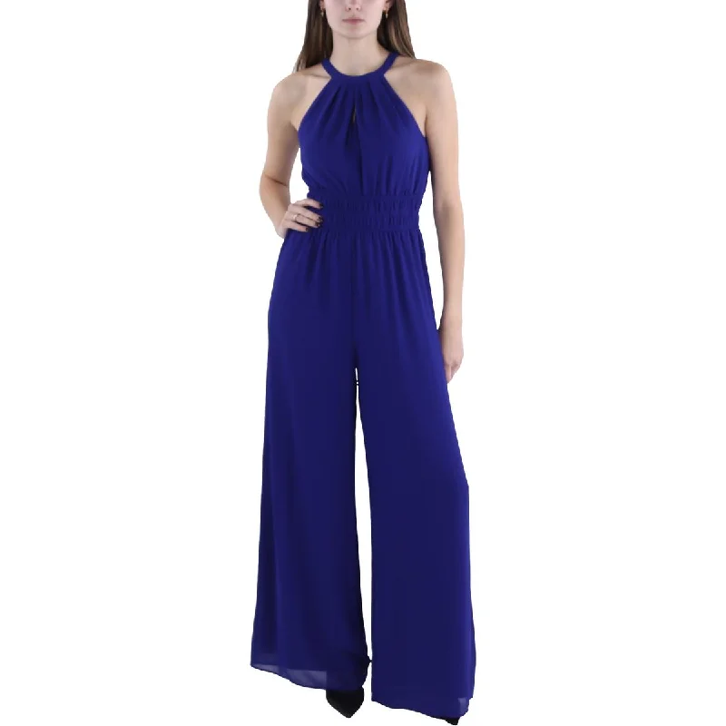 women's casual jumpsuitsWomens Chiffon Wide Leg Jumpsuit